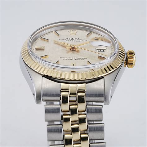 rolex datejust linen dial homage